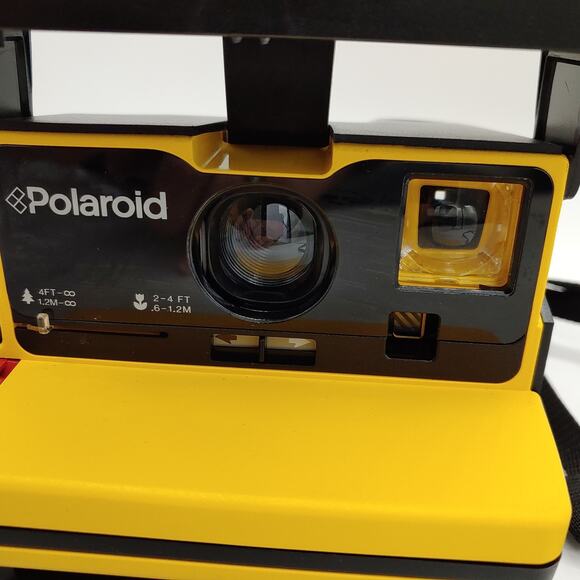 Polaroid Job Pro 2 Instant Film Camera UNTESTED with Strap 2000s - Picture 3 of 16